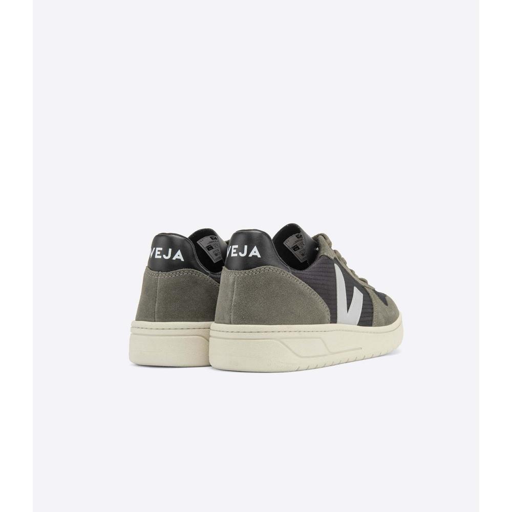 Veja V-10 RIPSTOP Sneakers Dames Black/Grey | BE 660EBC